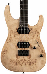 Elektrische gitaar in str-vorm Charvel Pro-Mod DK24 HH HT E Mahogany with Poplar Burl - Desert sand