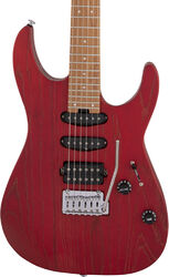 Elektrische gitaar in str-vorm Charvel Pro-Mod DK24 HSS 2PT CM Ash - Red ash