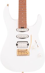 Elektrische gitaar in strat vorm Charvel Pro-Mod DK24 HSS 2PT CM - Snow white