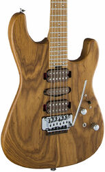 Elektrische gitaar in str-vorm Charvel Guthrie Govan HSH Caramelized Ash (USA) - Natural
