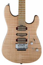 Elektrische gitaar in str-vorm Charvel Guthrie Govan HSH Flame Maple - Natural