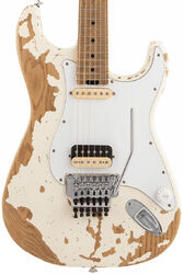 Elektrische gitaar in str-vorm Charvel Henrik Danhage Pro-Mod So-Cal Style 1 HS FR M Ltd - White relic