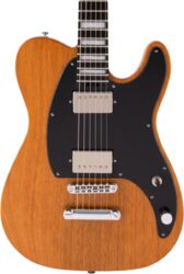 Televorm elektrische gitaar Charvel Joe Duplantier Pro-Mod San Dimas Style 2 HH E Mahogany - Natural