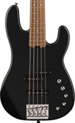 Solid body elektrische bas Charvel Pro Mod San Dimas PJ V - Metallic black