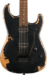Elektrische gitaar in str-vorm Charvel San Dimas Pro-Mod Relic - weathered black