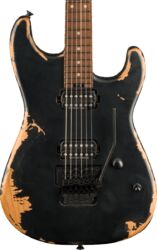 Elektrische gitaar in str-vorm Charvel San Dimas Pro-Mod Relic - Weathered black