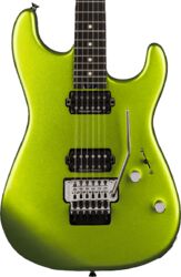 Elektrische gitaar in str-vorm Charvel Pro-Mod San Dimas Style 1 HH FR E - Lime green metallic