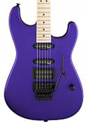 Elektrische gitaar in str-vorm Charvel USA Select San Dimas Style 1 HSS FR M - Satin plum
