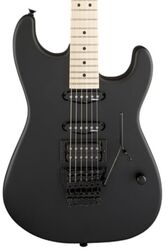 Elektrische gitaar in str-vorm Charvel USA Select San Dimas Style 1 HSS FR M - Pitch black