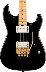 Elektrische gitaar in strat vorm Charvel American Neo-Classic San Dimas Style-1 SD1 HH FR - gloss black
