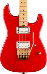 Elektrische gitaar in strat vorm Charvel American Neo-Classic San Dimas Style-1 SD1 HH FR - racing red