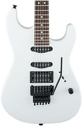 Elektrische gitaar in str-vorm Charvel USA Select San Dimas Style 1 HSS FR (RW) - Snow blind satin