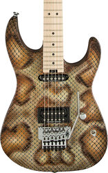 Elektrische gitaar in str-vorm Charvel Warren DeMartini Pro-Mod Snake - Snakeskin