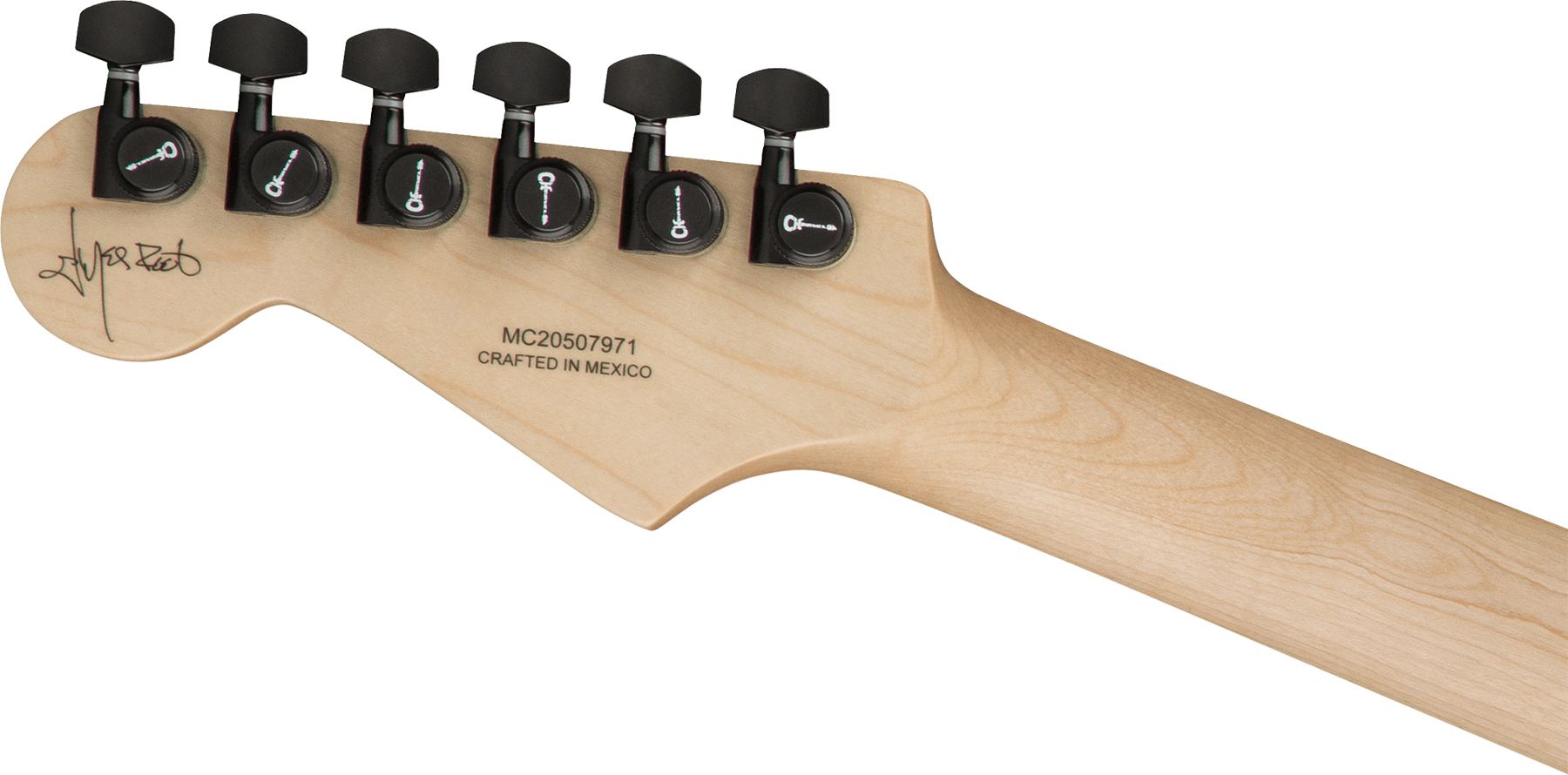 Charvel Jim Root San Dimas Style 1 Hh Fr E Pro-mod Signature 2h Emg Eb - Satin White - Elektrische gitaar in Str-vorm - Variation 3