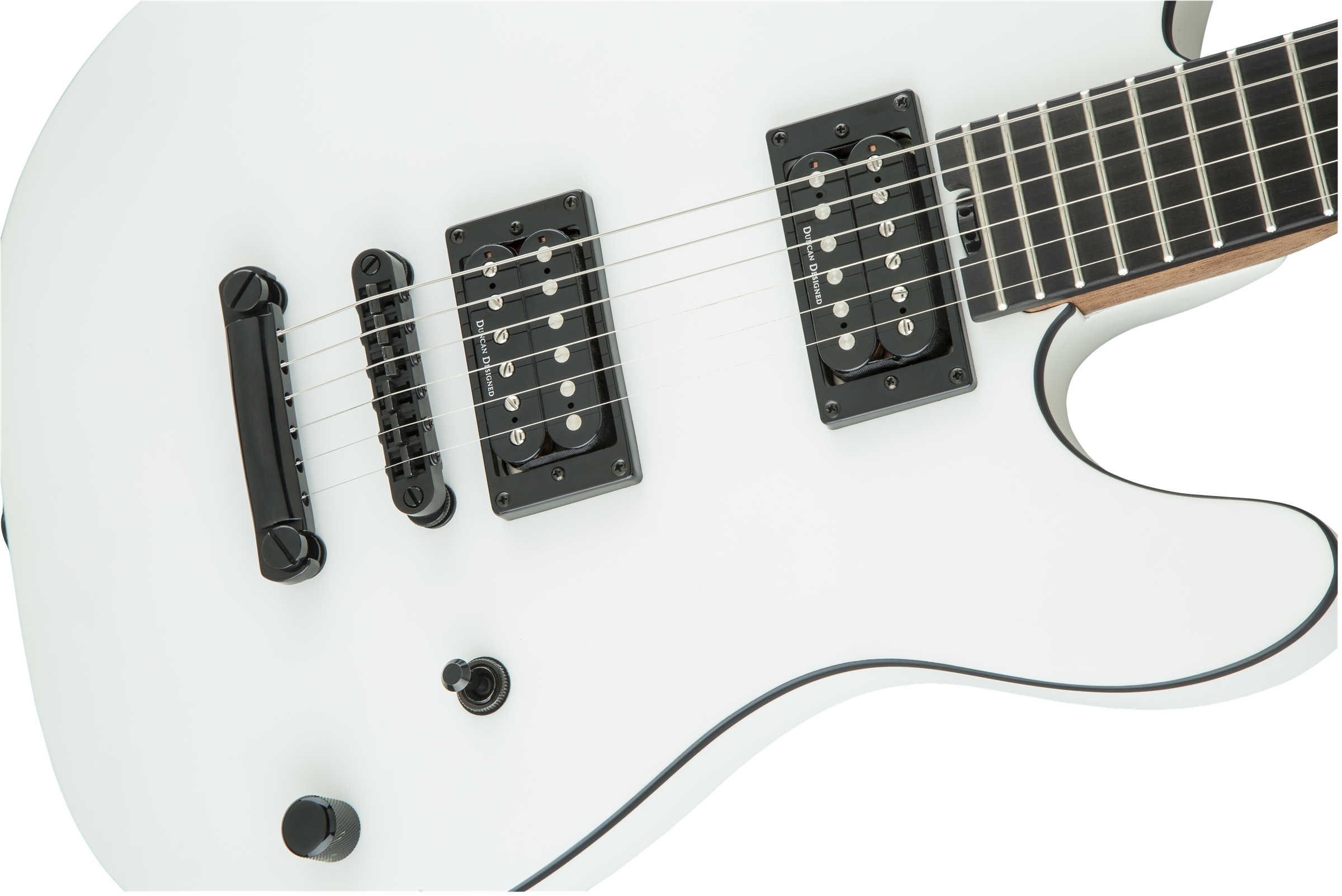Charvel Joe Duplantier Pro-mod Style 2 Signature - Satin White - Televorm elektrische gitaar - Variation 5