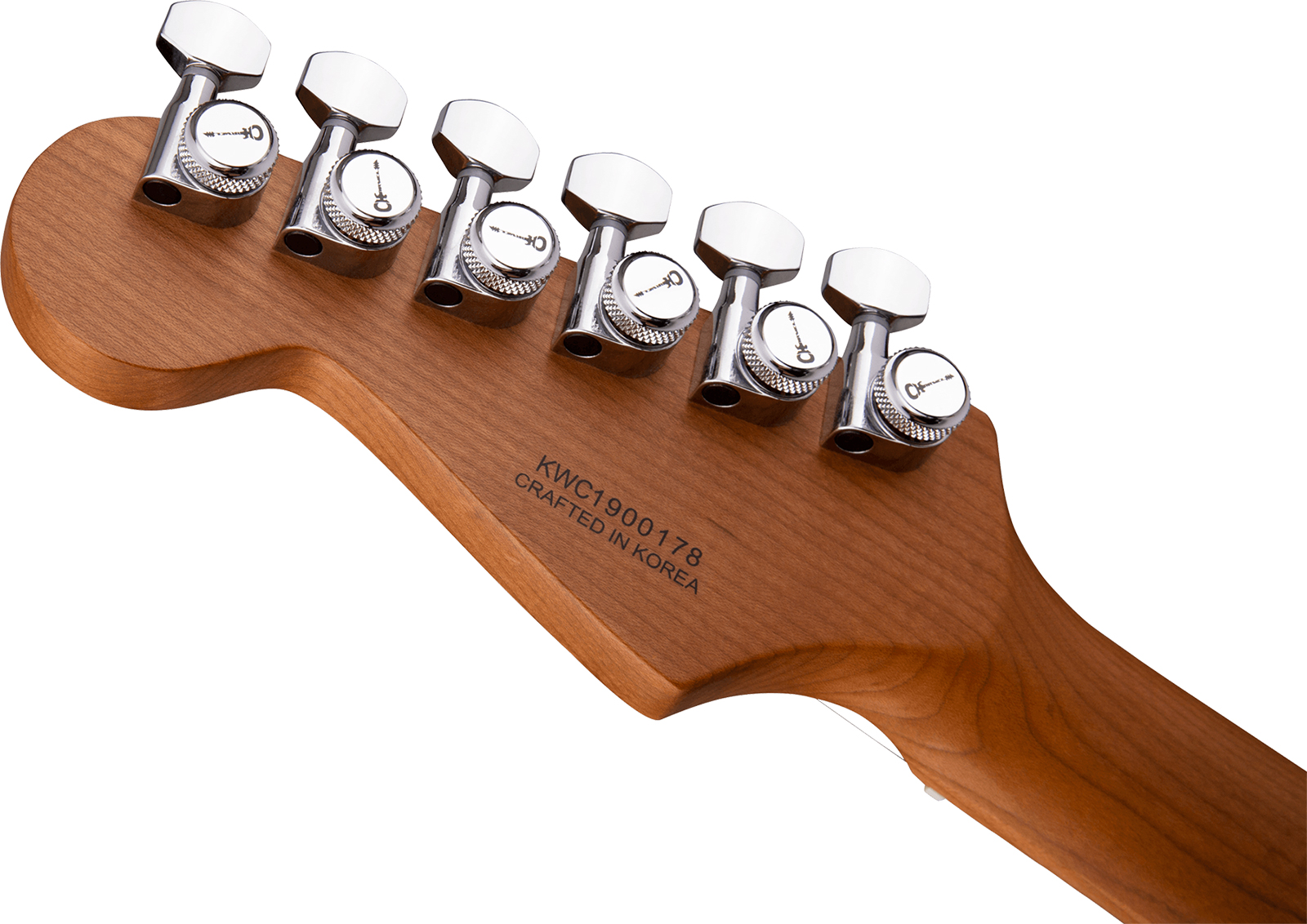 Charvel Dinky Dk24 Hss 2pt Cm Ash Pro-mod Seymour Duncan Trem Mn - Red Ash - Elektrische gitaar in Str-vorm - Variation 3