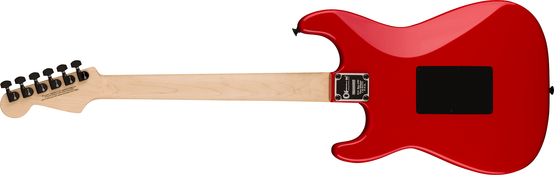 Charvel So-cal Style 1 Hss Fr E Pro-mod Seymour Duncan Eb - Ferrari Red - Elektrische gitaar in Str-vorm - Variation 1