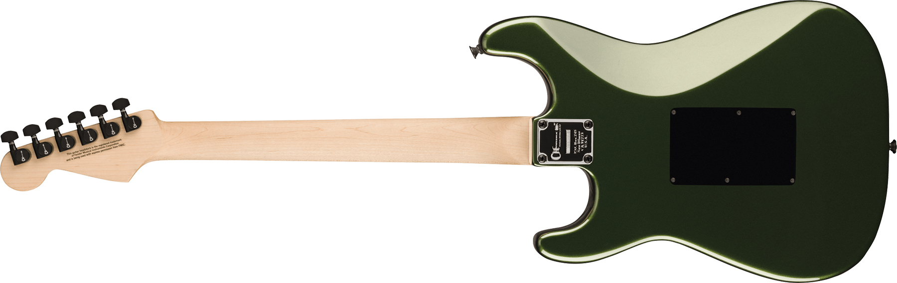 Charvel So-cal Style 1 Hss Fr E Pro-mod Seymour Duncan Eb - Lambo Green - Elektrische gitaar in Str-vorm - Variation 1