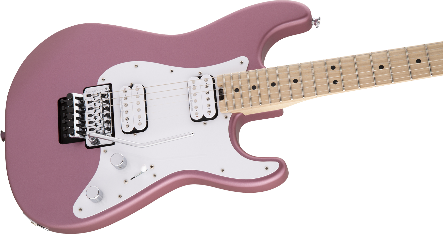 Charvel So-cal Style 1 Pro-mod Hh Fr M Seymour Duncan Mn - Burgundy Mist - Elektrische gitaar in Str-vorm - Variation 2