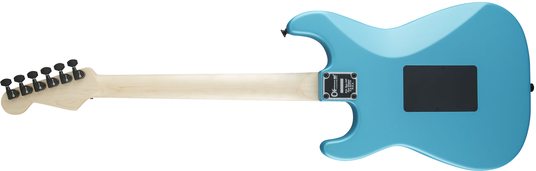 Charvel Pro-mod Style 1 So-cal Hh Seymour Duncan Fr Mn - Matte Blue Frost - Elektrische gitaar in Str-vorm - Variation 1