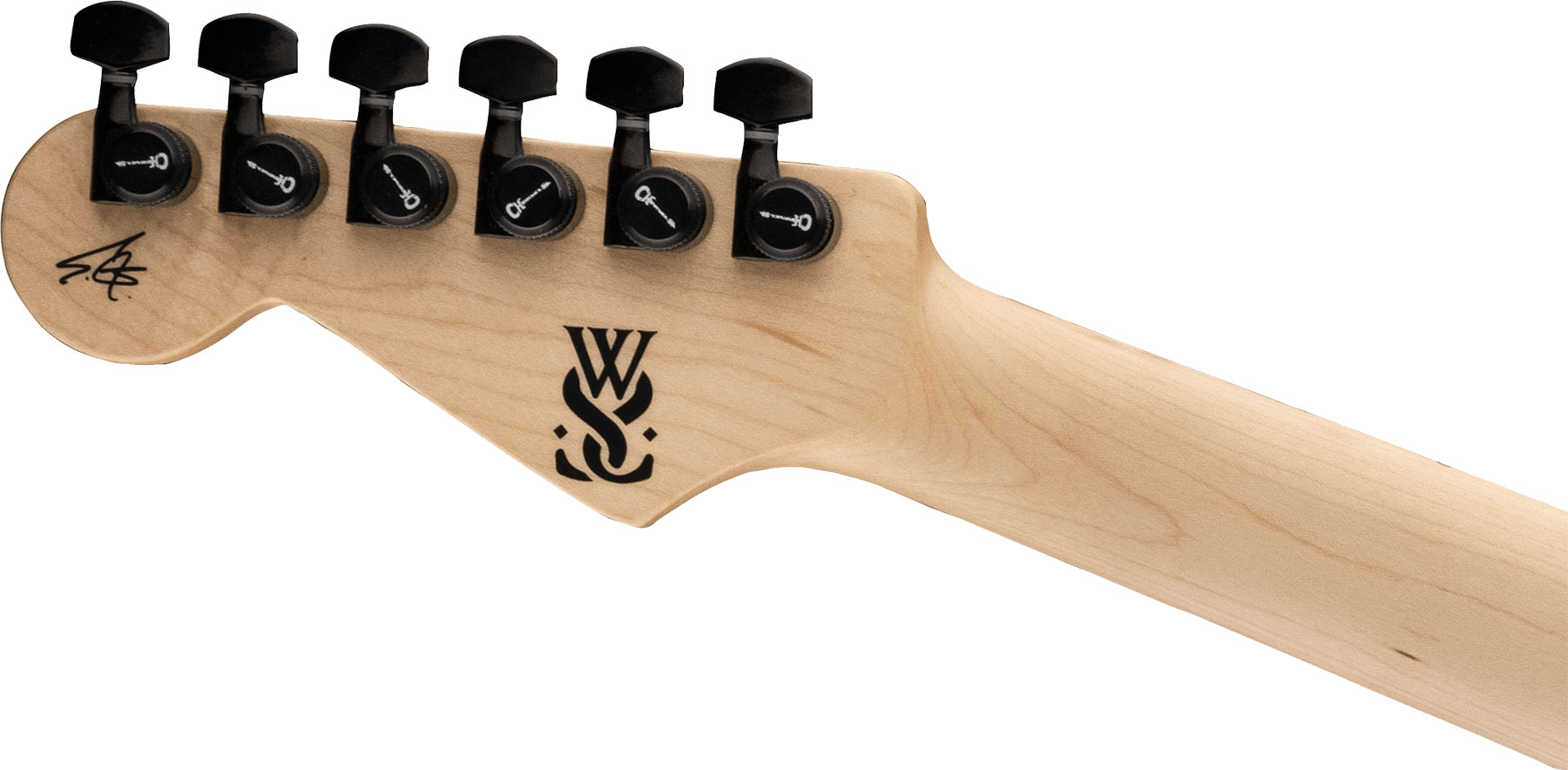 Charvel Sean Long San Dimas Style 1 Pro-mod Signature 2h Emg Ht Mn - Gloss Black - Elektrische gitaar in Str-vorm - Variation 3