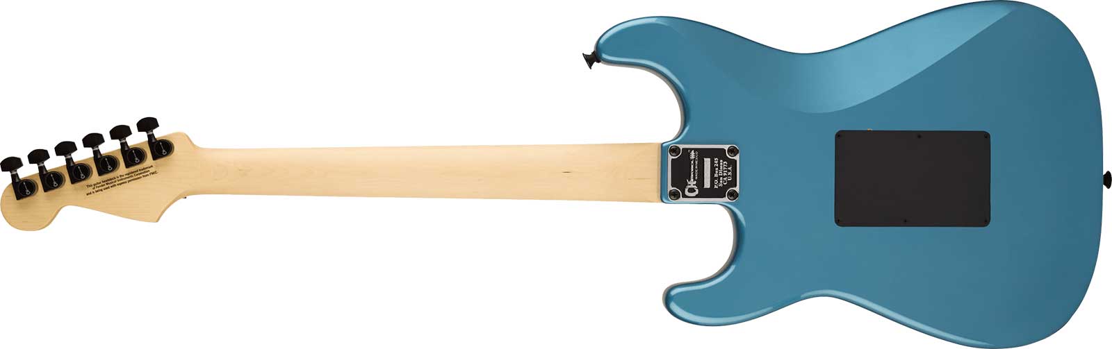Charvel So-cal Sc1 Style 1 Hh Fr Pro-mod 2h Seymour Duncan Rw - Pelham Blue - Elektrische gitaar in Strat vorm - Variation 1