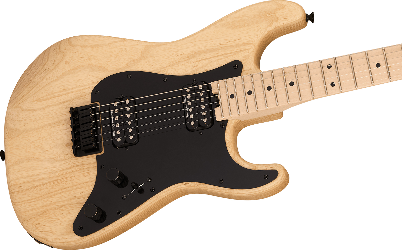 Charvel So-cal Style 1 Hh Ht Mpl Pro-mod 2h Ht Mn - Natural Ash - Elektrische gitaar in Strat vorm - Variation 3
