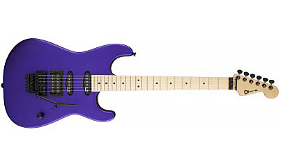 Charvel San Dimas Style 1 Hss Fr M Usa Select Dimarzio Fr Mn - Satin Plum - Elektrische gitaar in Str-vorm - Variation 1