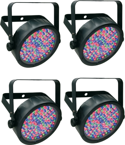 Chauvet Dj 4 X Slimpar56 - Verlichting set - Main picture