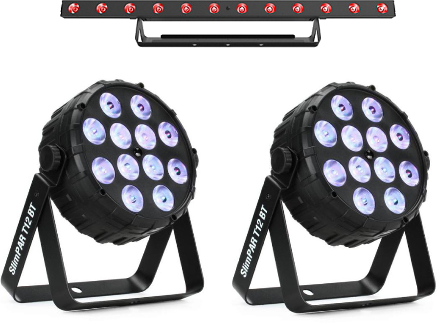 Chauvet Dj Colorband T3 Bt  + Slimpar T12 Bt X 2 - Verlichting set - Main picture