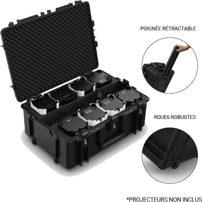Chauvet Dj Freedom Charge 8p - DJ trolley - Main picture