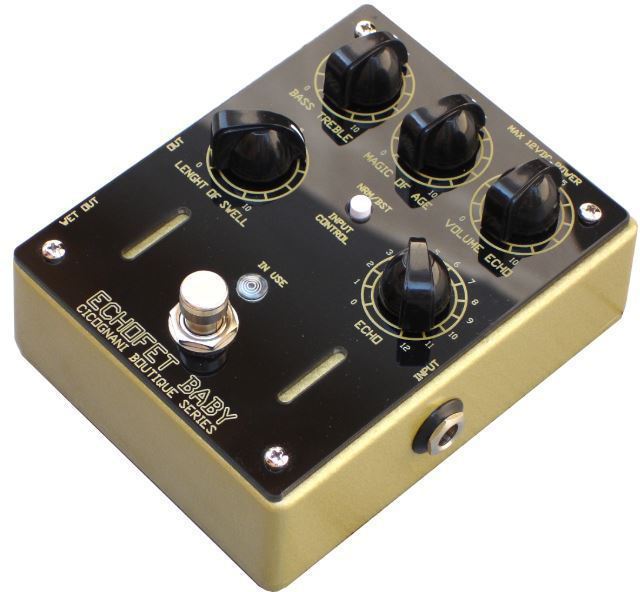 Cicognani Engineering Echofet Baby Boutique - Reverb/delay/echo effect pedaal - Variation 1