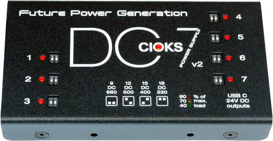 Cioks Dc7 V2 - Pedalenvoeding - Main picture