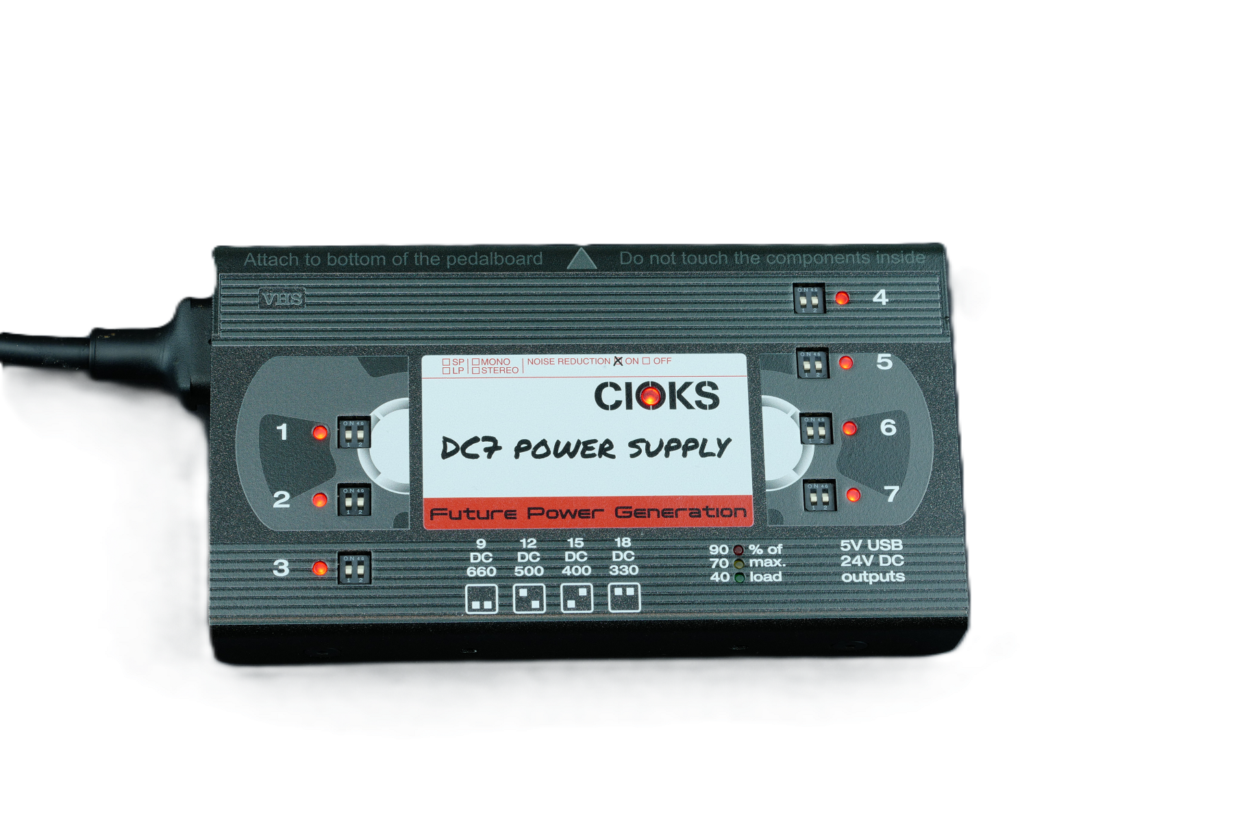 Cioks Dc7 Vhs Limited Edition - Pedalenvoeding - Variation 1