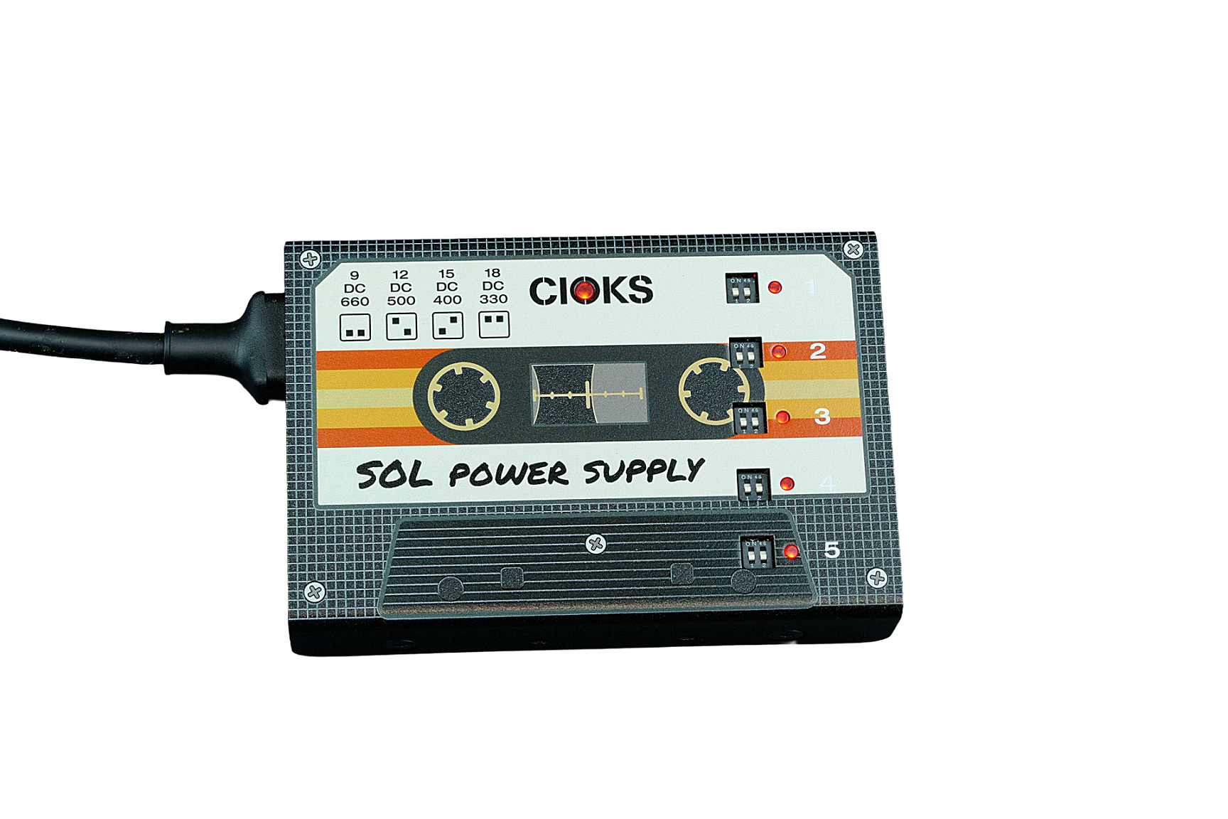 Cioks Sol Cassette Limited Edition Power Supply - Pedalenvoeding - Variation 1