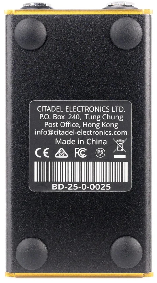 Citadel Electronics Ltd Bus Driver Analog Vca Compressor - Compressor/sustain/noise gate effect pedaal - Variation 3