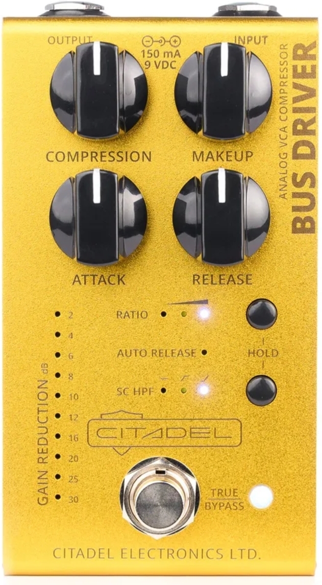 Citadel Electronics Ltd Bus Driver Analog Vca Compressor - Compressor/sustain/noise gate effect pedaal - Main picture