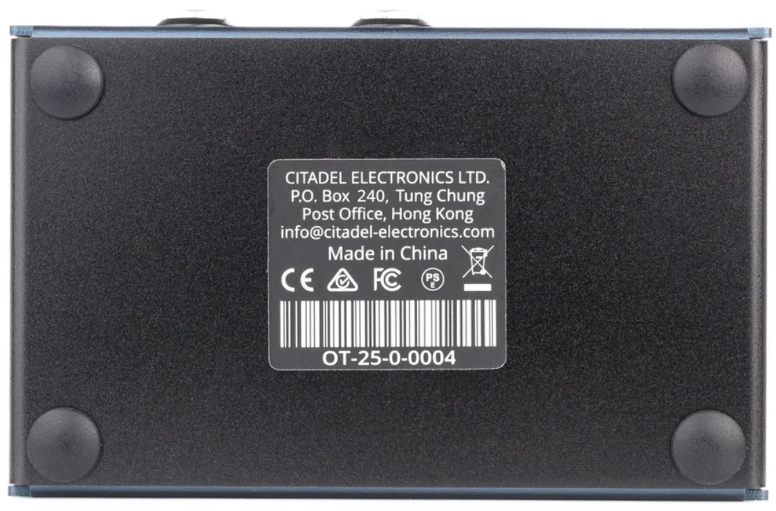 Citadel Electronics Ltd Overtuber Overdrive - Overdrive/Distortion/fuzz effectpedaal - Variation 3