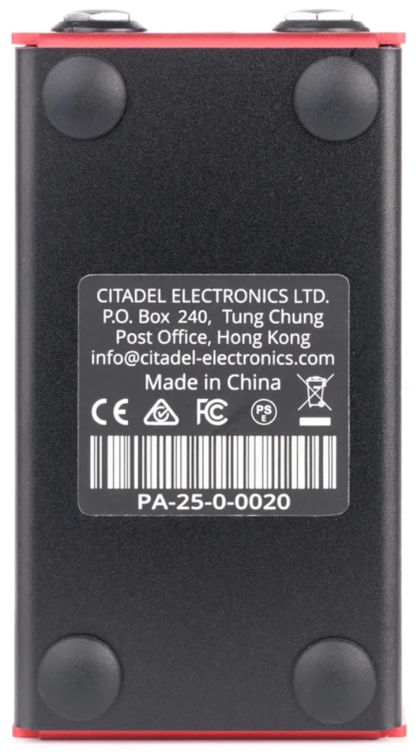 Citadel Electronics Ltd Particle Drive Overdrive - Overdrive/Distortion/fuzz effectpedaal - Variation 3