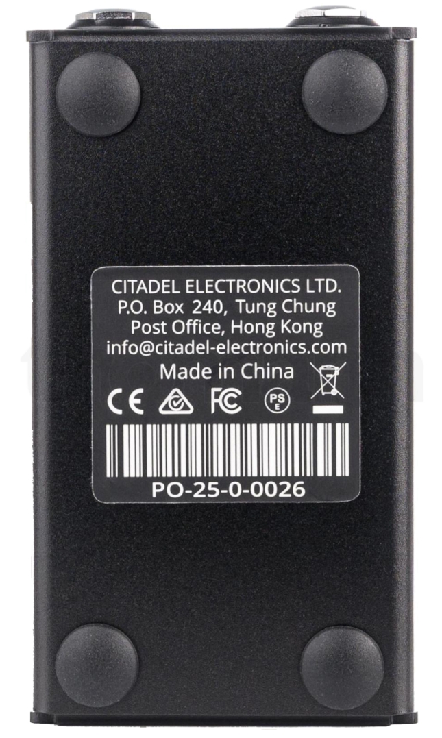 Citadel Electronics Ltd Plutonium Overdrive - Overdrive/Distortion/fuzz effectpedaal - Variation 3