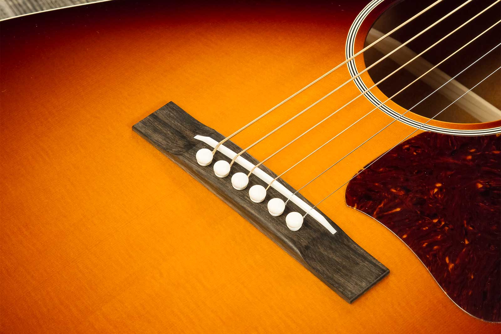 Collings Cj-45 T Traditional Dreadnought Epicea Acajou Rw #34450 - Sunburst - Volksgitaar - Variation 4
