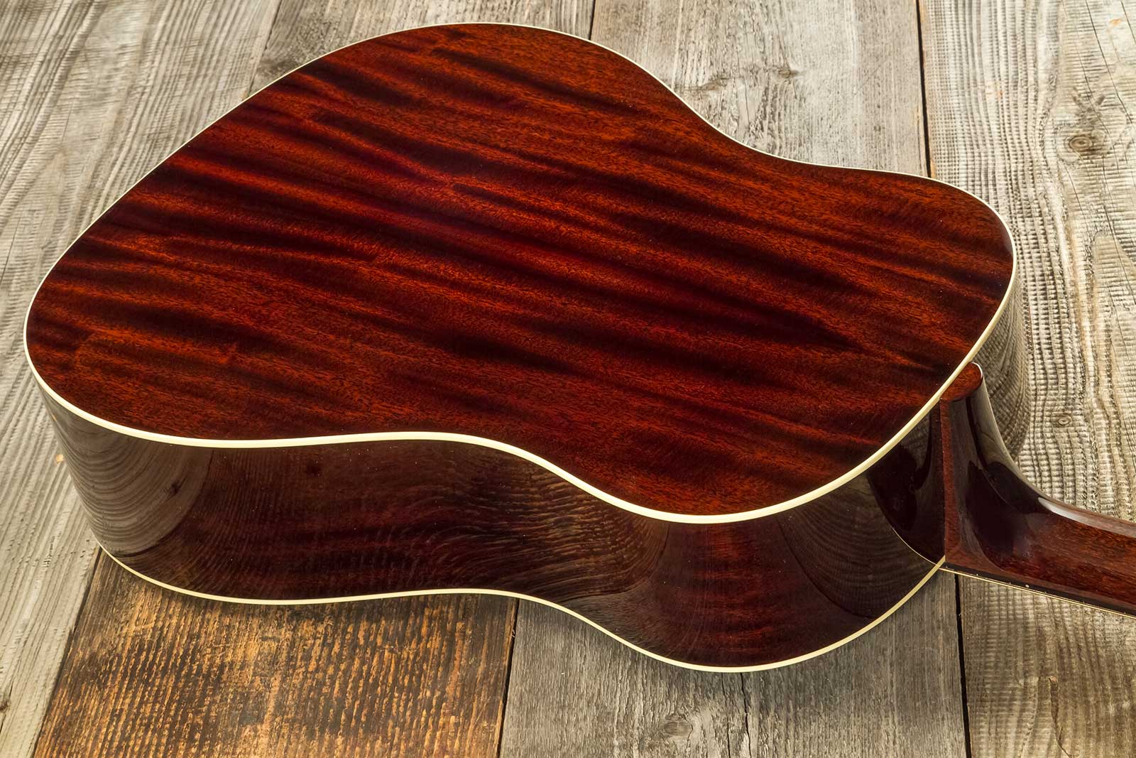 Collings Cj-45 T Traditional Dreadnought Epicea Acajou Rw #34450 - Sunburst - Volksgitaar - Variation 5