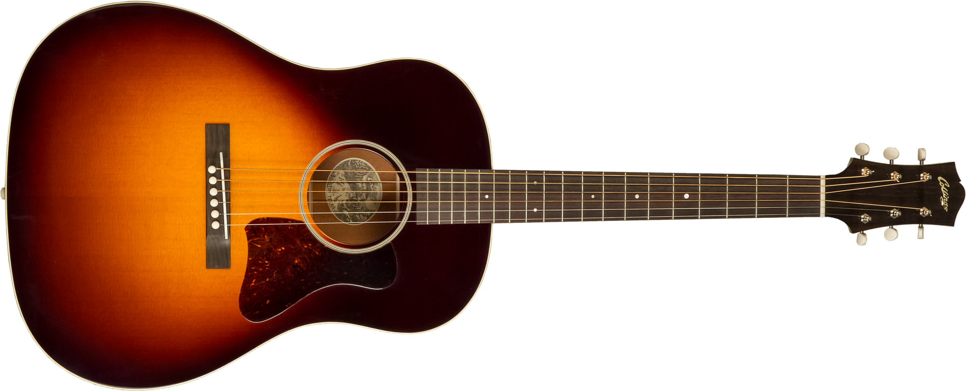 Collings Cj-45 T Traditional Dreadnought Epicea Acajou Rw #34450 - Sunburst - Volksgitaar - Main picture
