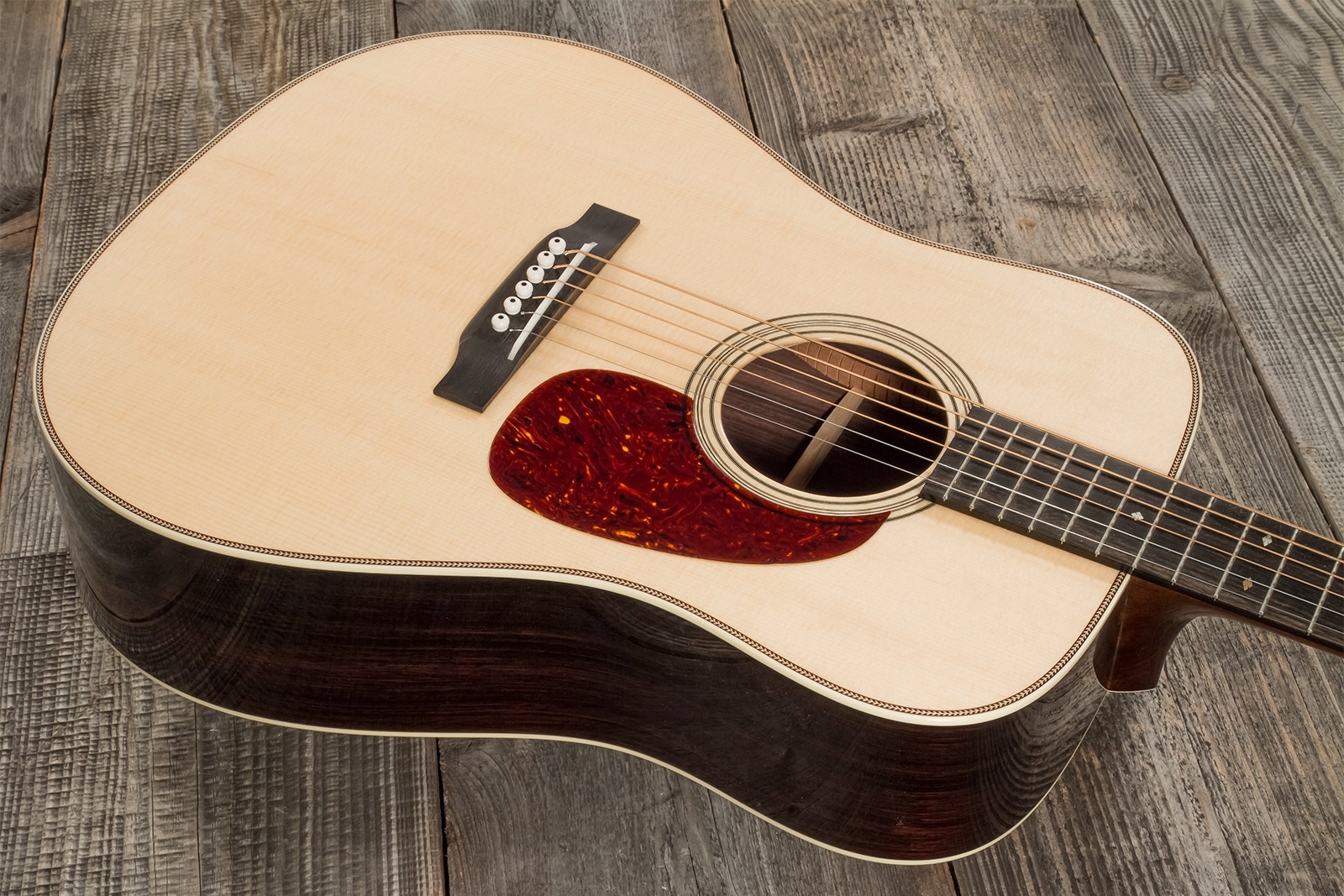 Collings D2h Custom Dreadnought Epicea Palissandre Eb #33756 - Natural High Gloss - Westerngitaar & electro - Variation 2