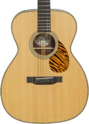 Folk gitaar Collings OM2H Custom #28774 - Natural aged toner