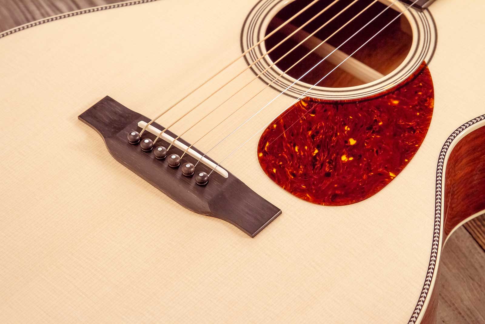 Collings Om2h Custom Orchestra Model Epicea Engelmann Cocobolo Eb #34448 - Natural - Volksgitaar - Variation 4
