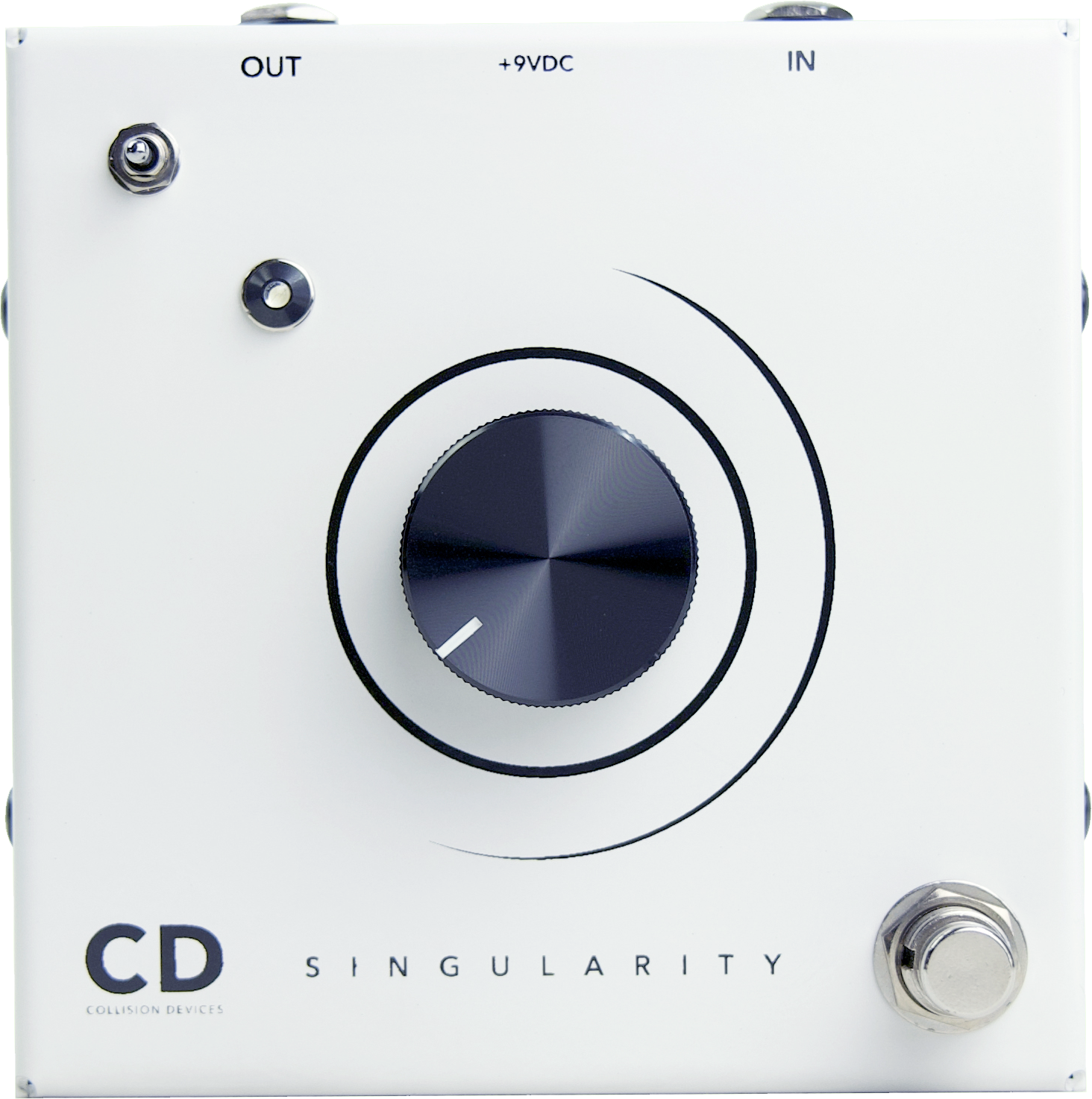 Collision Devices Singularity Fuzz White - Overdrive/Distortion/fuzz effectpedaal - Main picture