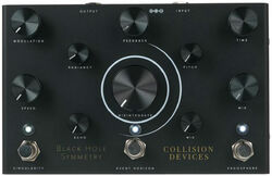 Multieffecten pedaal voor electrische gitaar Collision devices Black Hole Symmetry Delay Reverb Fuzz