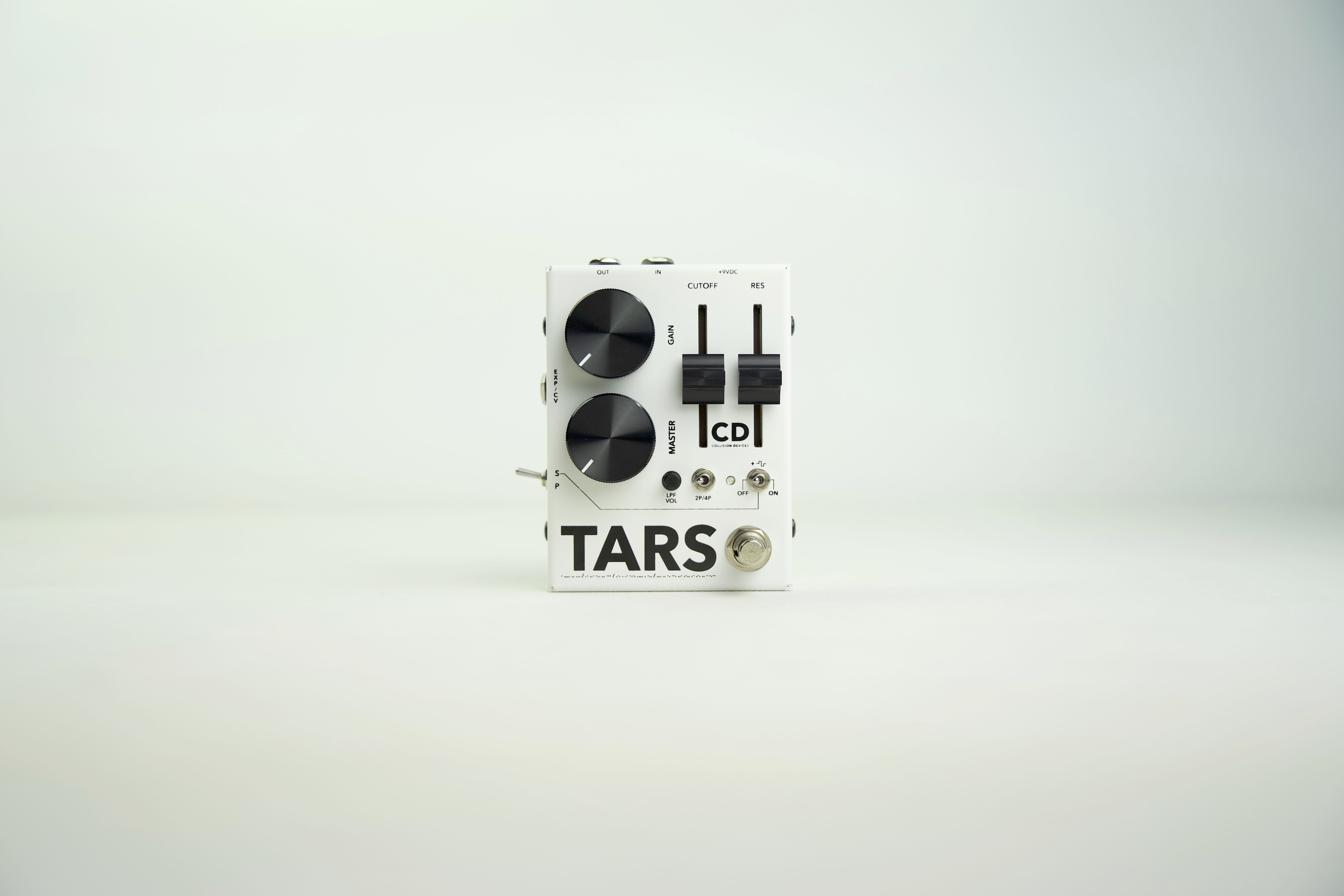 Collision Devices Tars Synth Fuzz Black On White - Overdrive/Distortion/fuzz effectpedaal - Variation 1