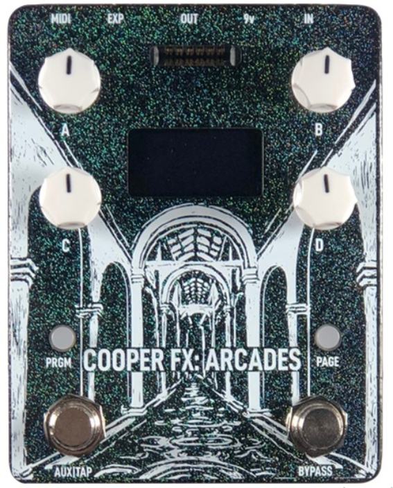 Cooper Fx Arcades Multi-effects Platform - Multieffecten Pedaal voor Electrische Gitaar - Main picture